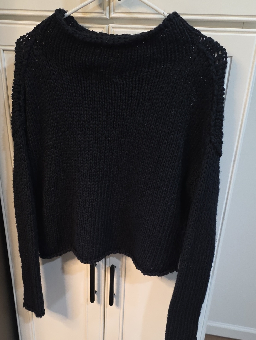 Free People Black Opal Sweater Size XS - Picture 6 of 6